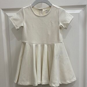 Ralph Lauren girls 18 months Classic Cream Kids Dress with bloomer